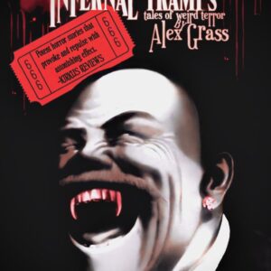 Robin’s Review Infernal Tramps: Tales of Weird Terror By Alex Grass Publisher: Dickinson Publishing Group Published Date: July 15, 2026 ASIN: B0GSN4BX4Y Page Count: 207 Triggers: Gore, body horror, medical horror, rats, death, violence, disturbing imagery, poison, surgical horror, unsettling creatures, dark humor, weird fiction chaos Star Rating: ⭐⭐⭐⭐⭐ Skull Dread Rating: 💀💀💀